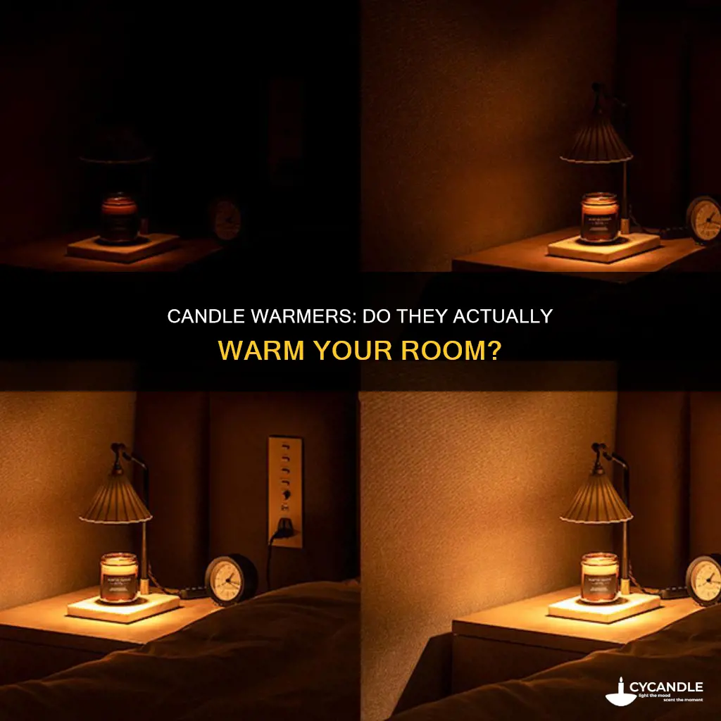 do candle warmers warm room