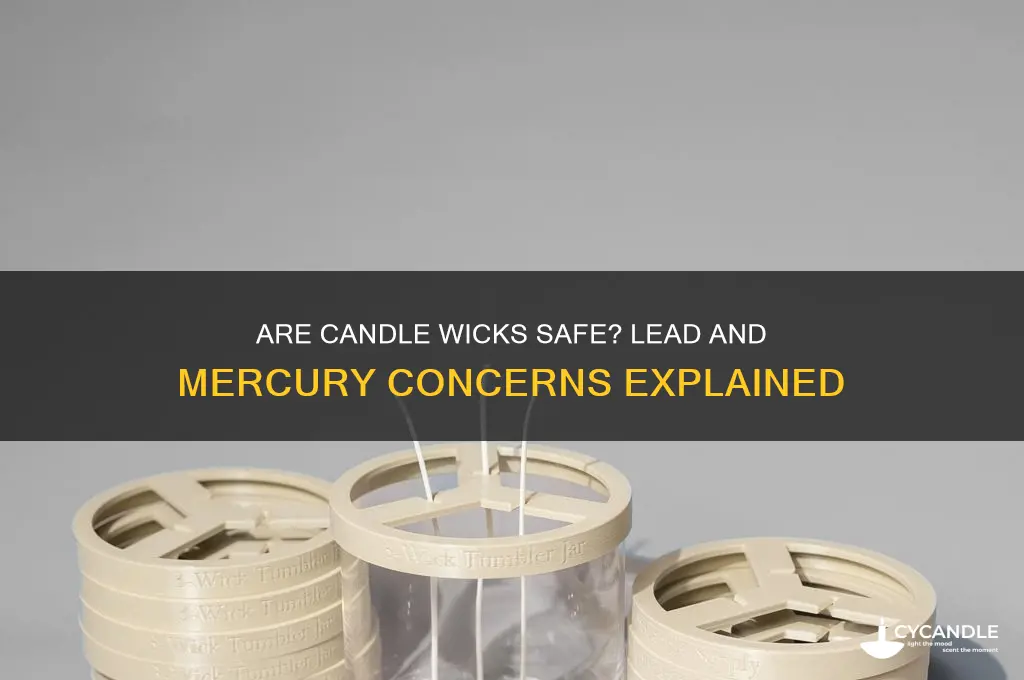 do candle wicks ontain lead or mercury