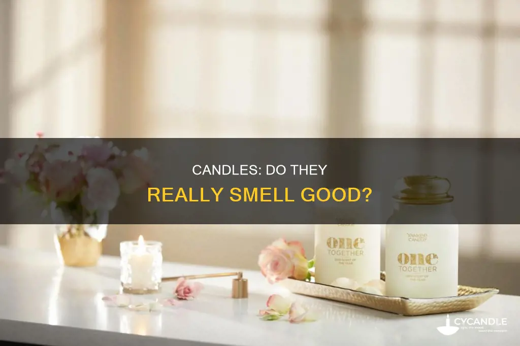 do candles actually smell
