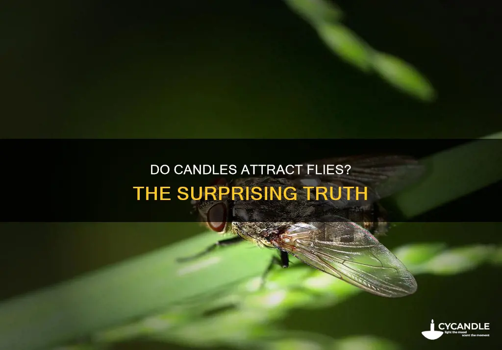 do candles attract flies