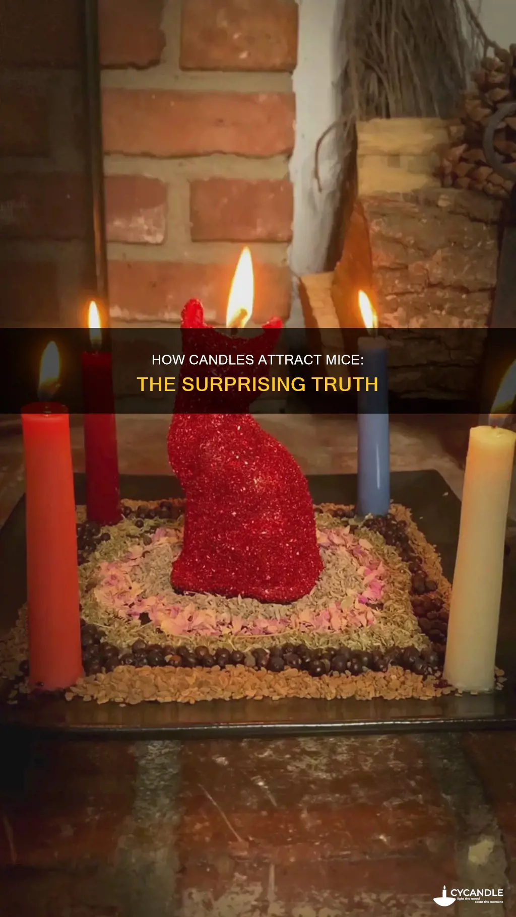 do candles attract mice