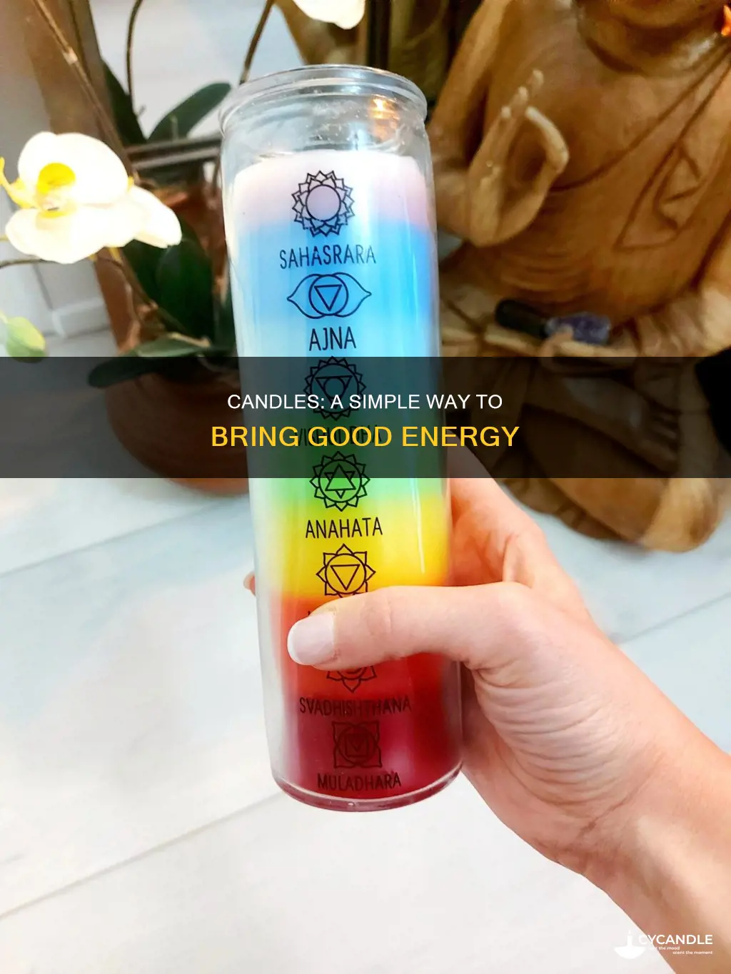 do candles bring good energy