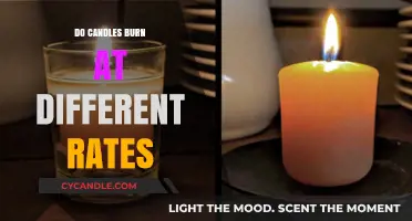 Candle Burn Rates: Factors Affecting How Fast Candles Melt