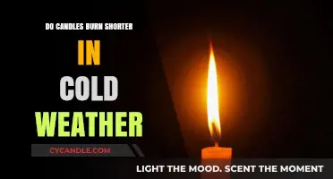 Candle Burn Time in Cold Weather: Fact or Fiction?