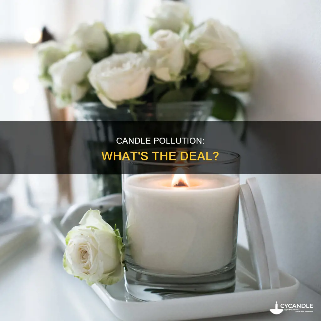 do candles cause pollution