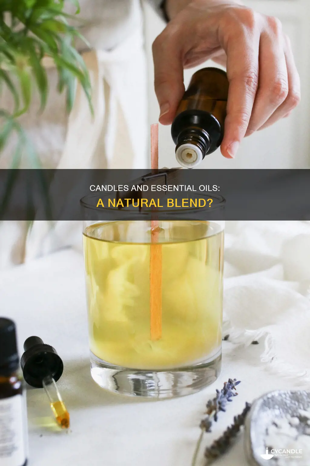 do candles contain essential oils