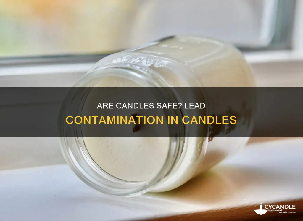 do candles contain lead