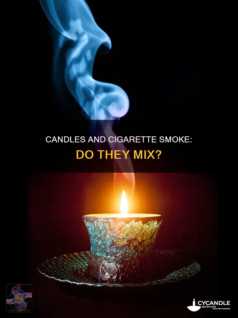 do candles eat cigarette smoke