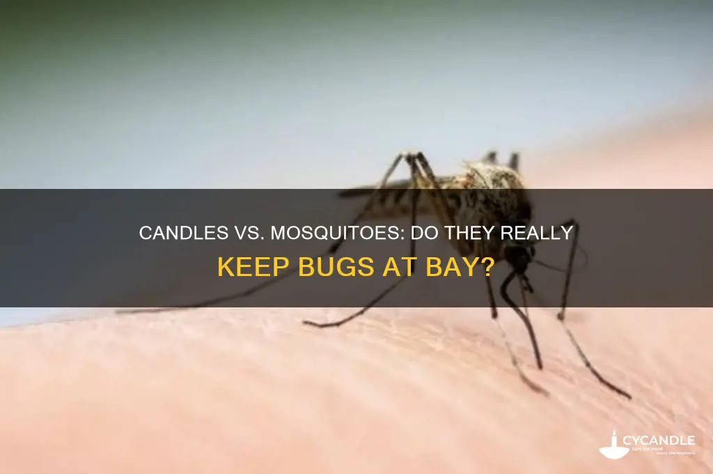 do candles get rid of mosquitoes