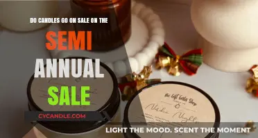 Candle Sales: Semi-Annual Discounts and Deals