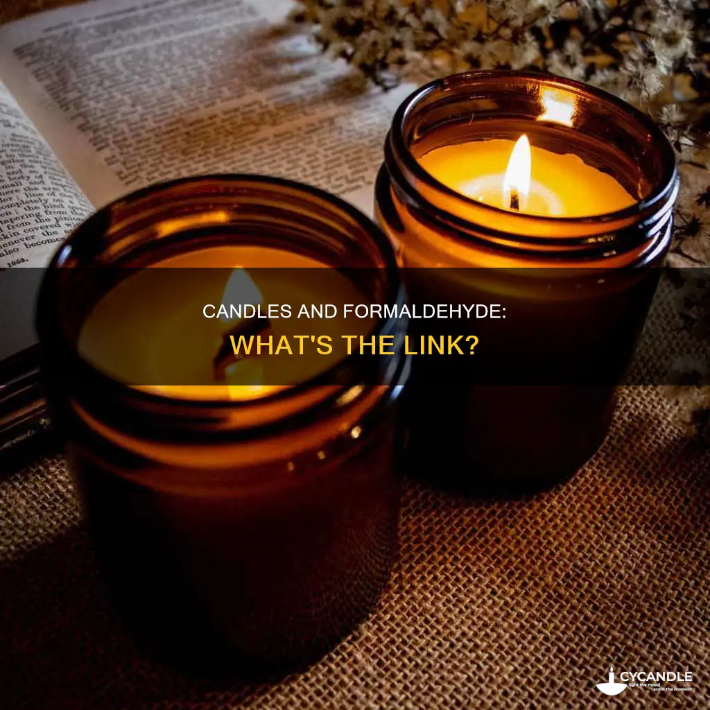 do candles have formaldehyde