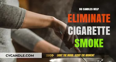 Candles: Effective Solution for Cigarette Smoke?
