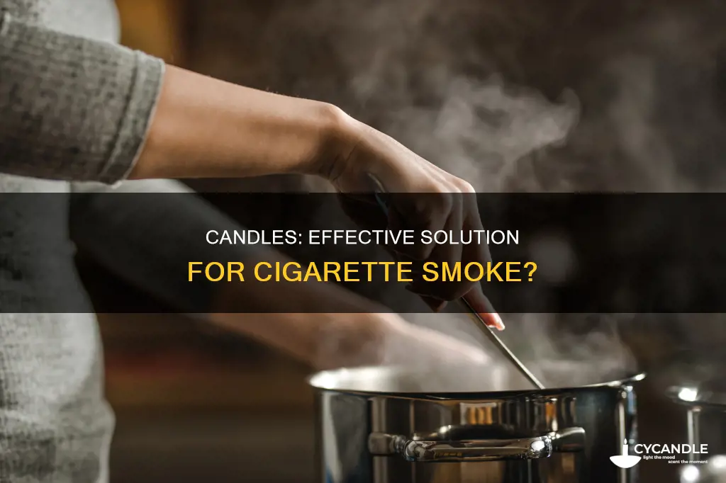 do candles help eliminate cigarette smoke