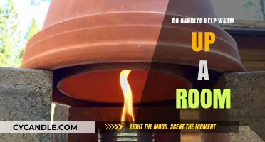 Candles: Do They Really Warm Up a Room?