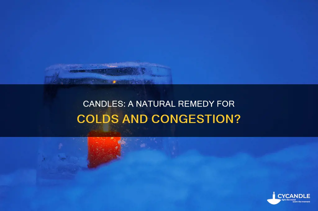 do candles help with colds