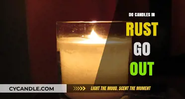 Rustic Candles: Do They Go Out?