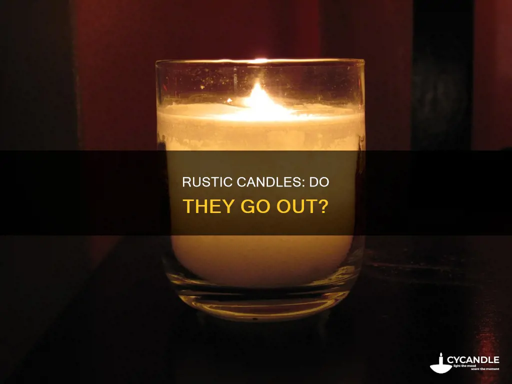 do candles in rust go out