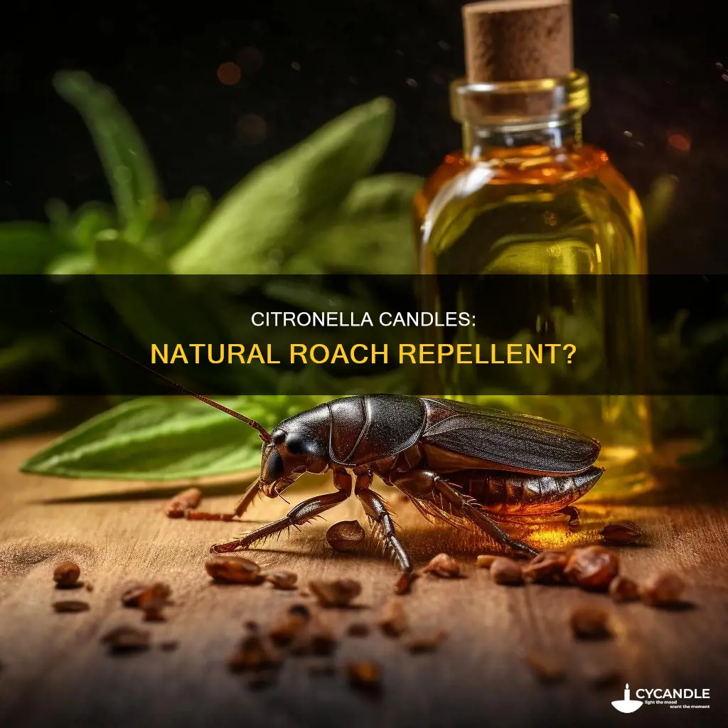 do candles keep roaches away