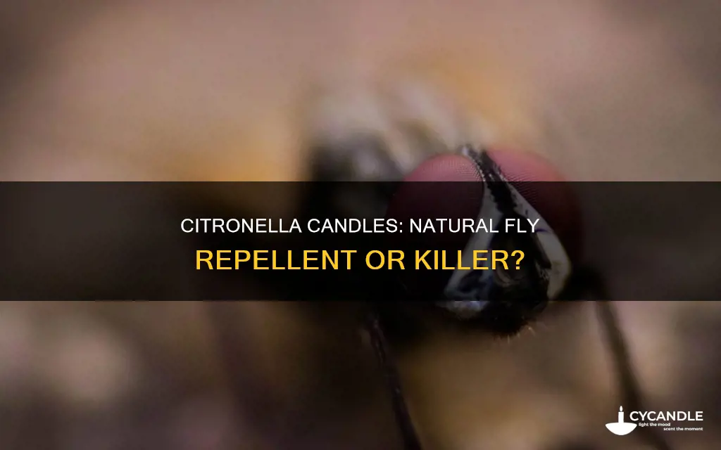 do candles kill flies