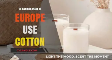 European Candles: Cotton Wicks or Alternative Materials?