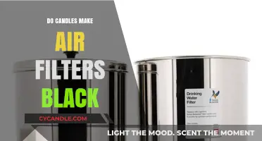 Candles and Air Filters: Why Do Filters Turn Black?