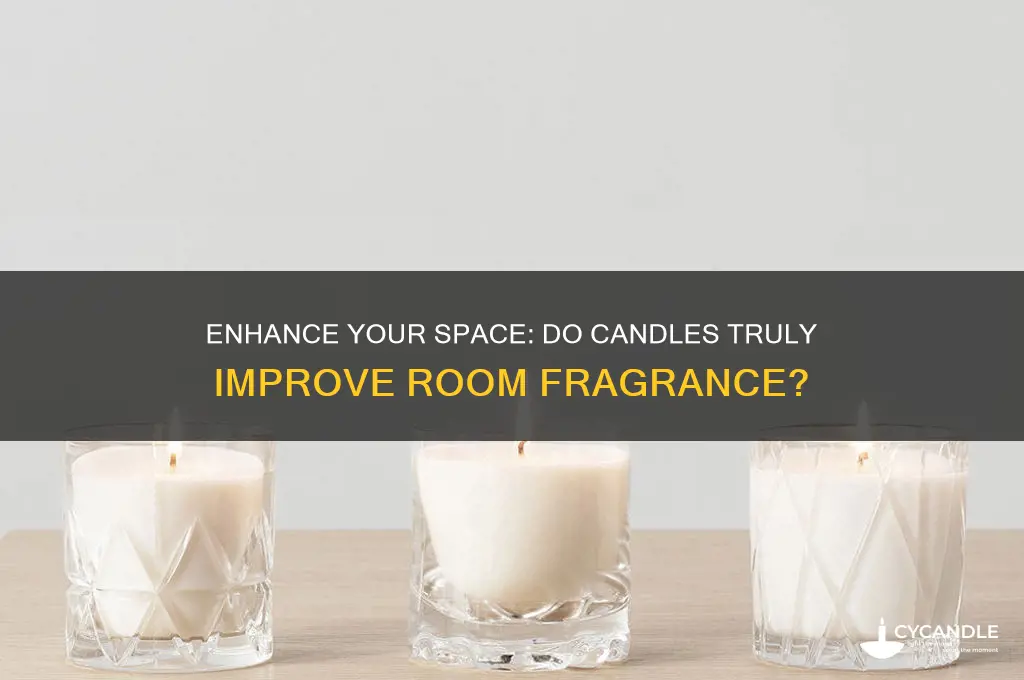 do candles make room smell better