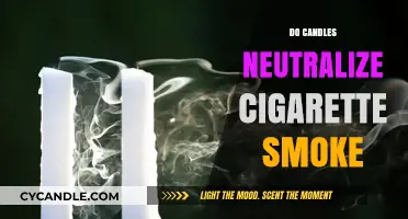 Candles: Neutralizing Cigarette Smoke or Adding More?