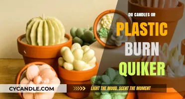 Candles vs. Plastic: Which Burns Faster and Why?