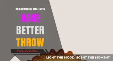 Candles vs. Wax Tarts: Which Offers Superior Scent Throw?