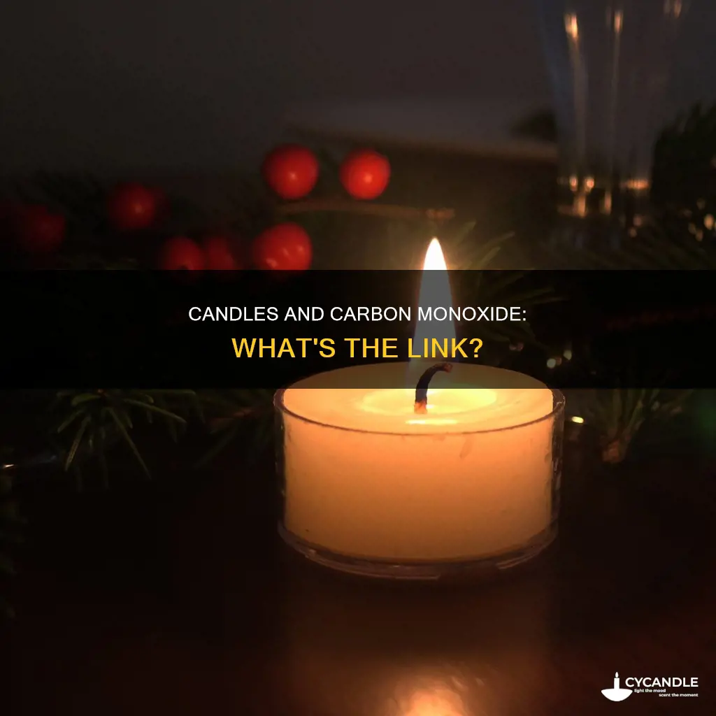 do candles produce co