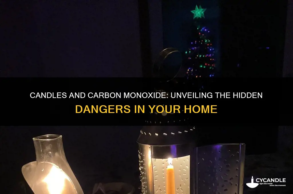 do candles put off carbon monoxide