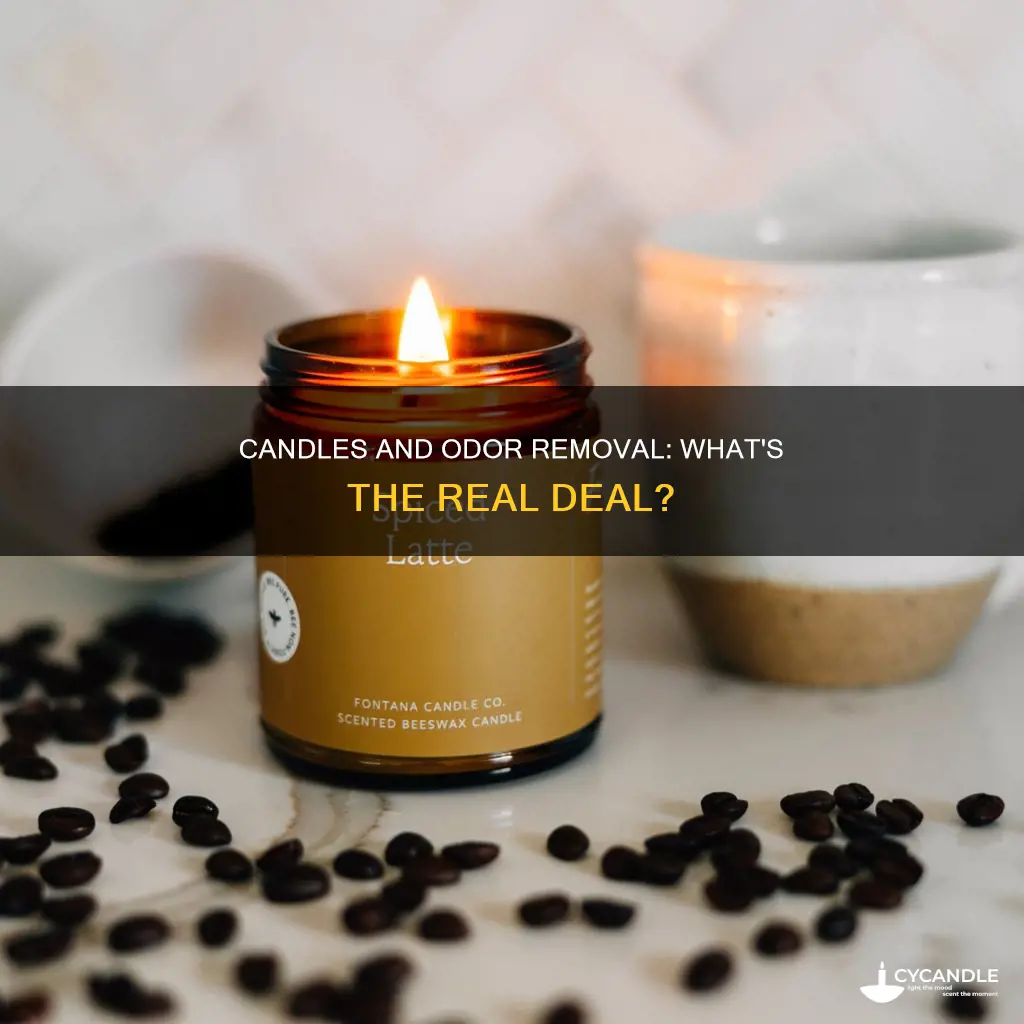 do candles remove smells