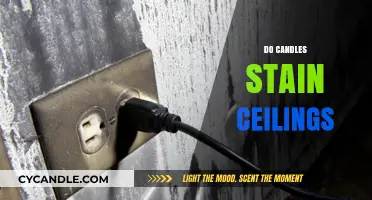 Candle Stains: Do They Tarnish Ceilings and How to Prevent It