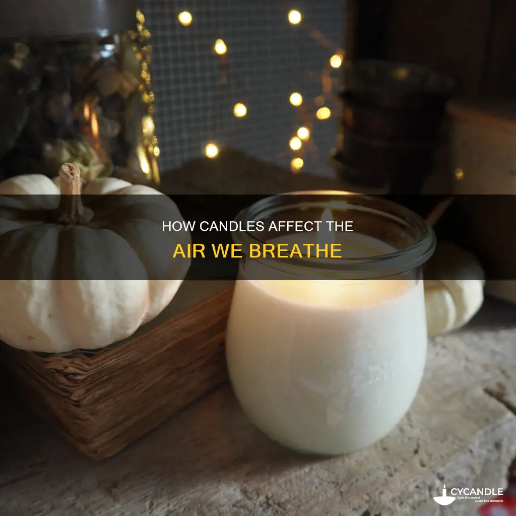 do candles take oxygen out of the air