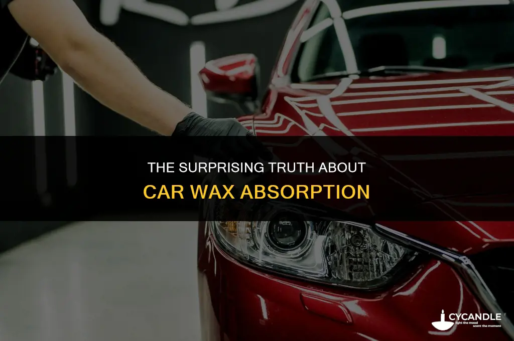 do cars absorb wax