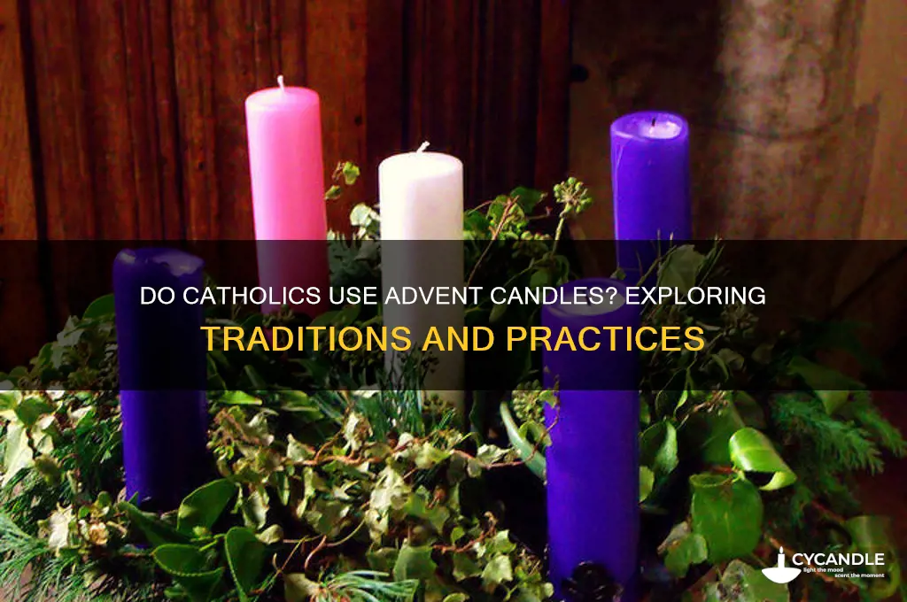 do catholics use advent candles