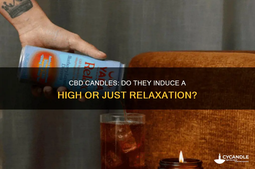 do cbd candles get you high