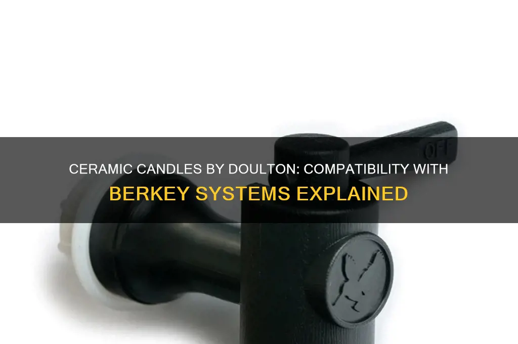 do ceramic candles by doulton work with berkey