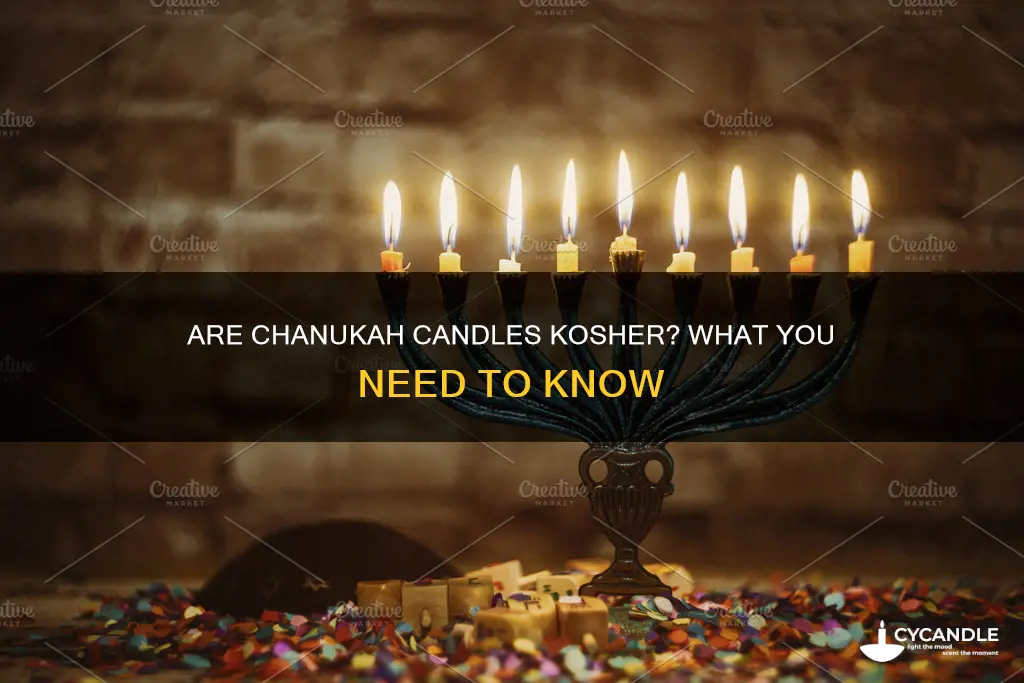 do chanukah candles need to be kosher