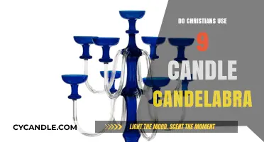 Do Christians Use 9-Candle Candelabras in Religious Traditions?