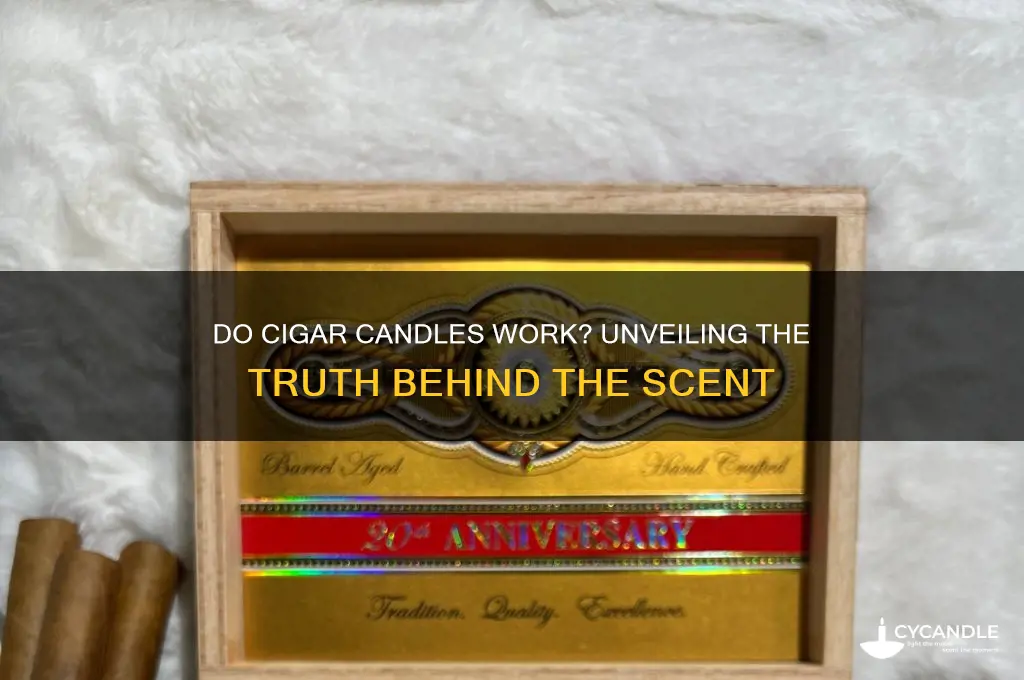 do cigar candles work