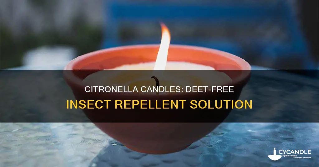 do citronella candles contain deet