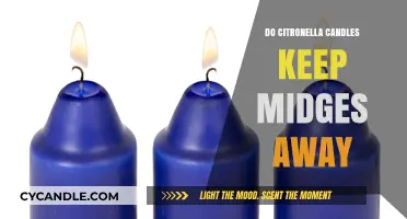 Citronella Candles: Effective Midge Repellent?