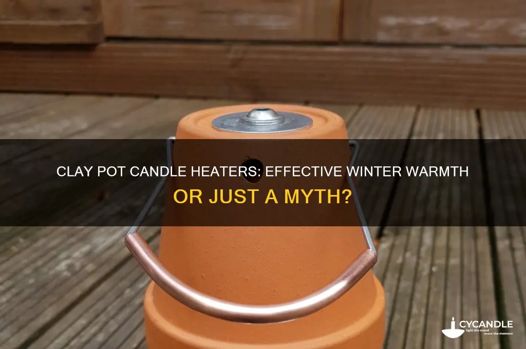 do clay pot candle heaters work