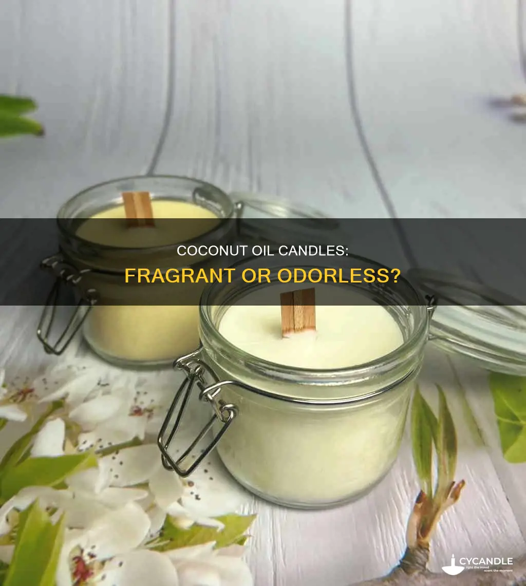 do coconut oil candles smell