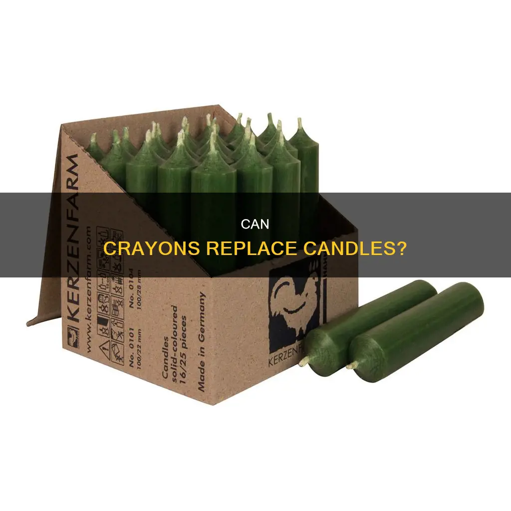 do crayins act as a candle
