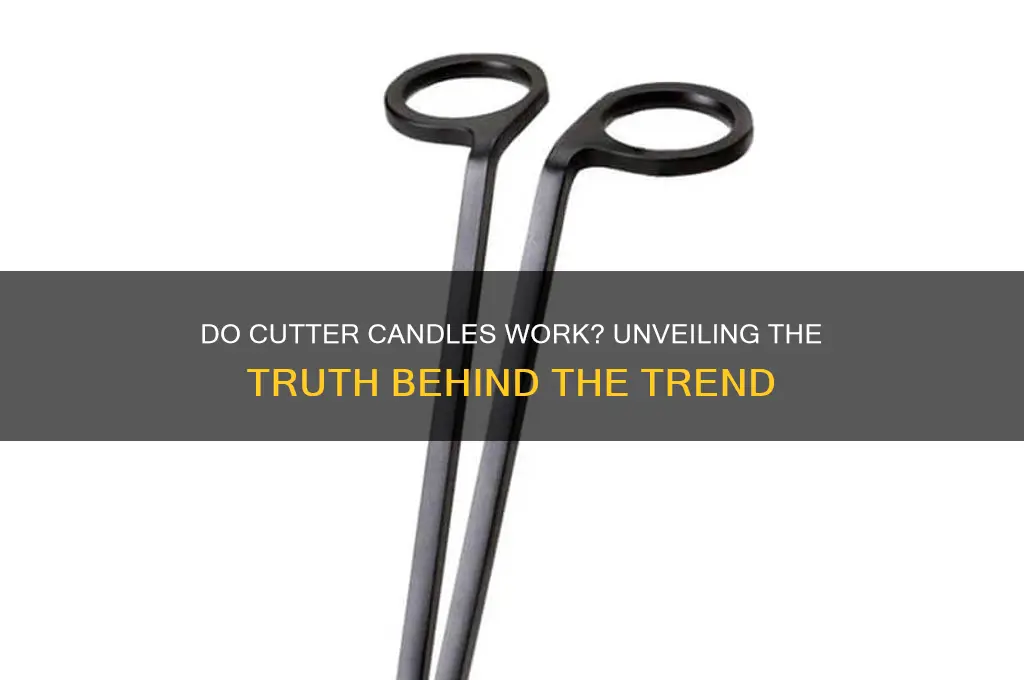 do cutter candles work