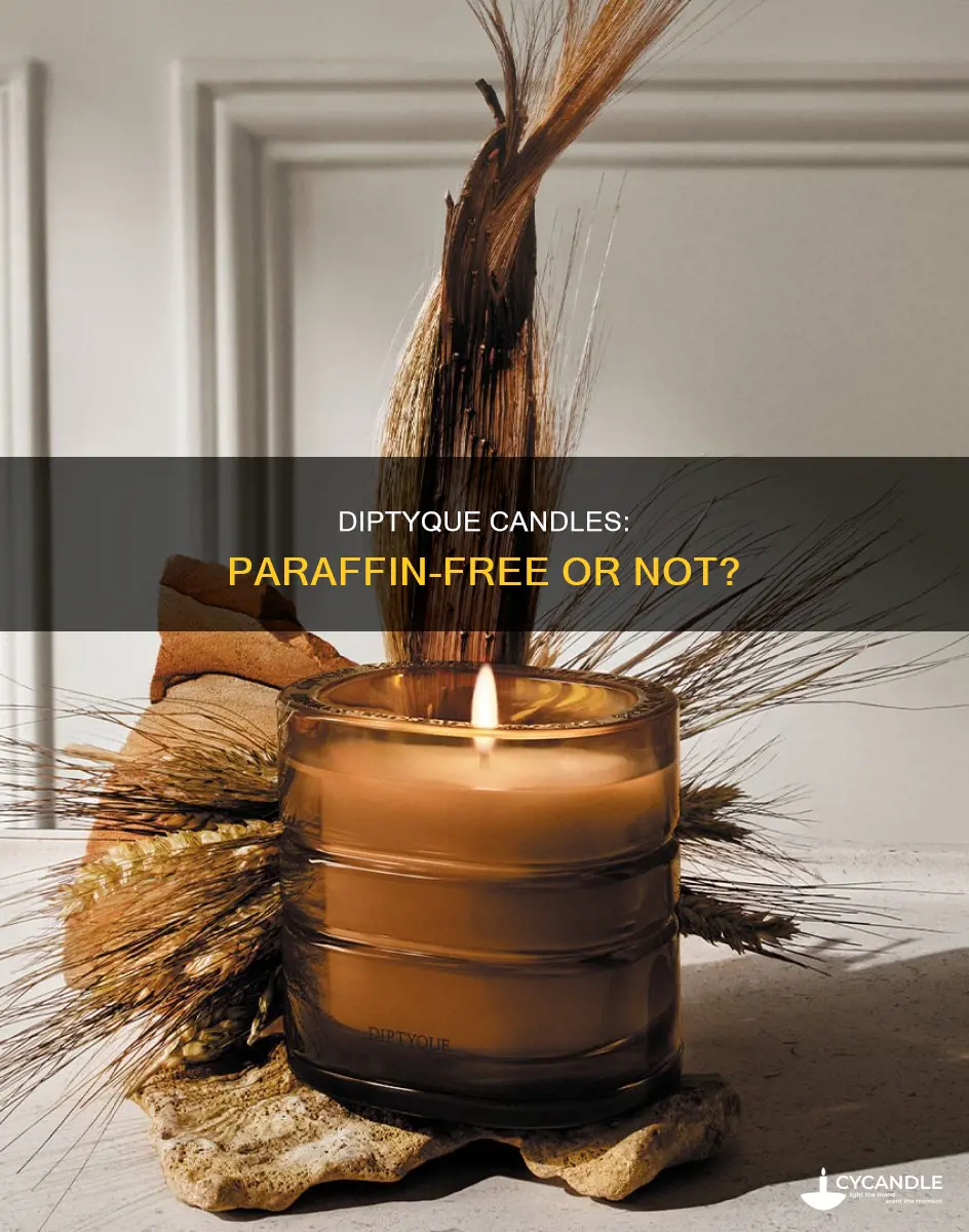 do diptyque candles contain paraffin