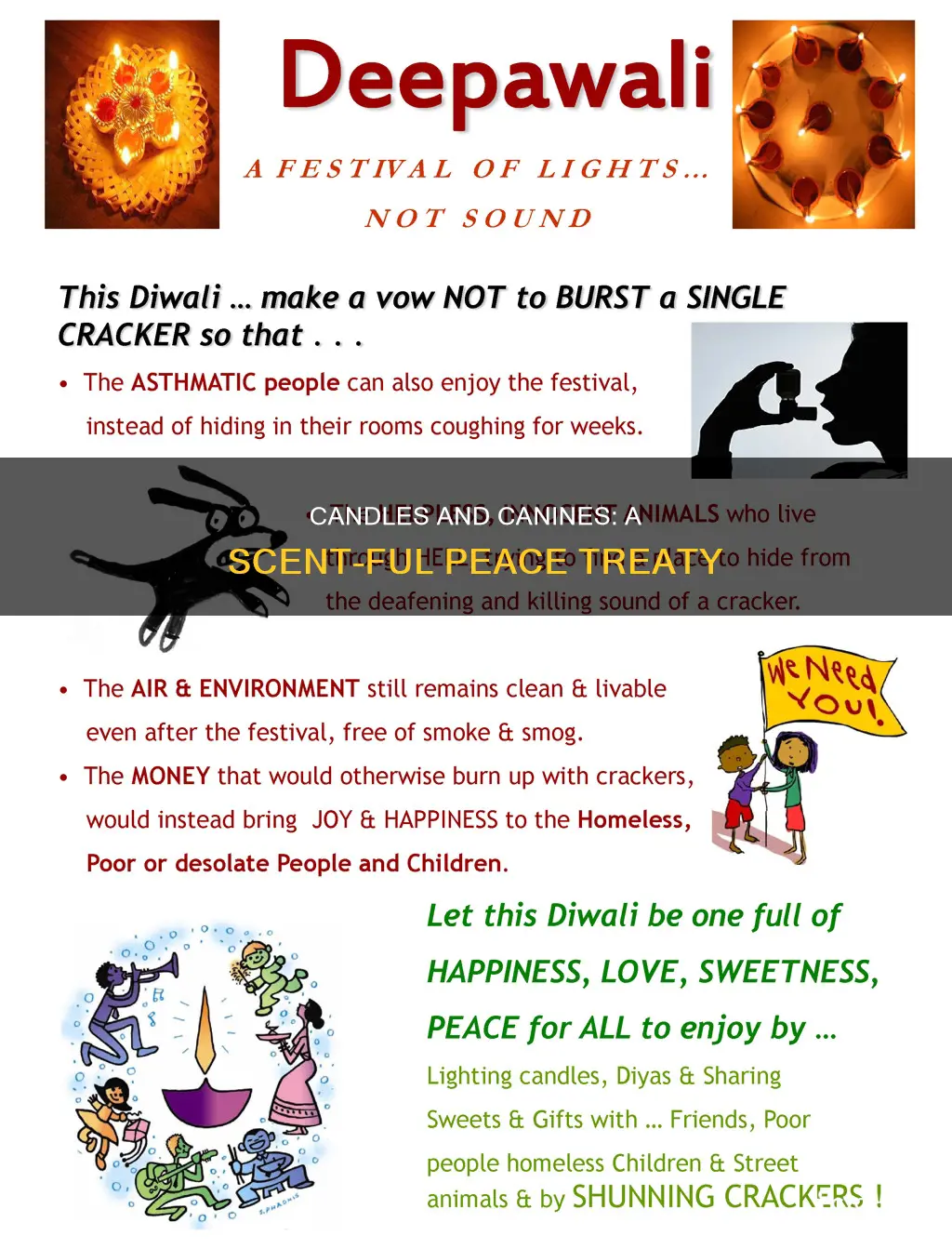 do dogs hate candles