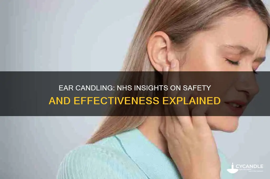 do ear candles work nhs
